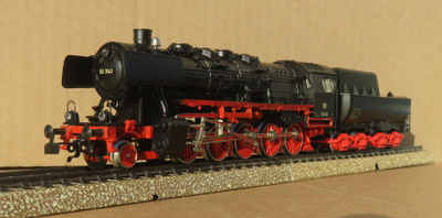 Märklin Br50 digital höyryveturi