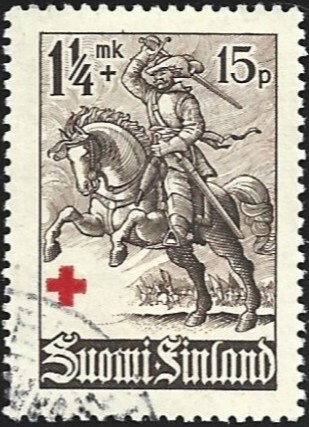 1940 Punainen Risti  Hakkapeliitta  leimattu LaPe 223