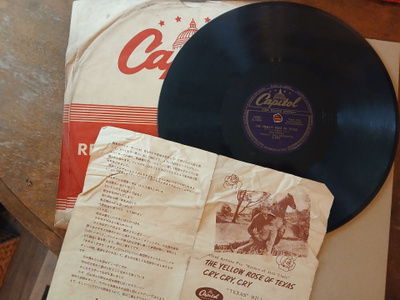 "Texas" Bill Strength 78rpm