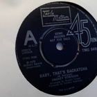 SMOKEY ROBINSON : BABY THAT'S BACKATCHA : DEMO VINYYLI 7" 75 - pikkukuva 2