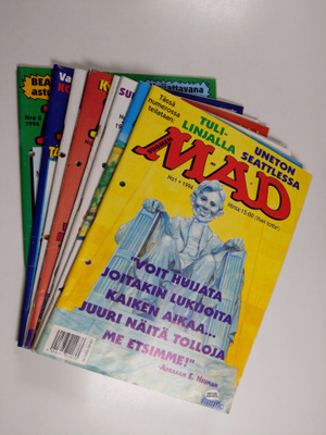 Suomen Mad vuosikerta 1994 (1-8)