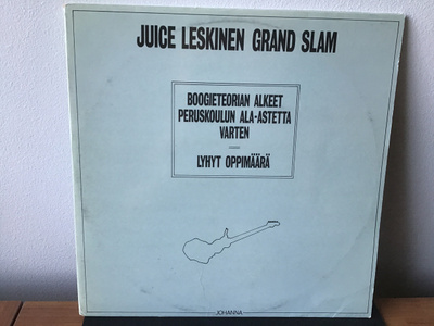 JUICE LESKINEN GRAND SLAM: Boogieteorian alkeet 2- Lp levy