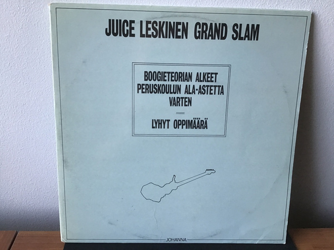 JUICE LESKINEN GRAND SLAM: Boogieteorian alkeet 2- Lp levy
