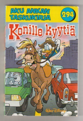 Aku Ankan Taskukirja 294 - Konille Kyytiä 1.p