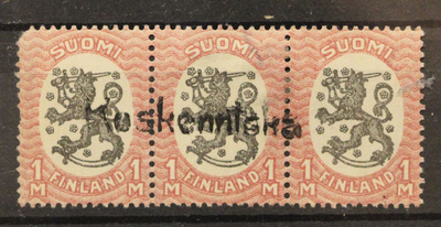 # 23320 # Pp Koskenniska - M-17 1mk 3-rivilö
