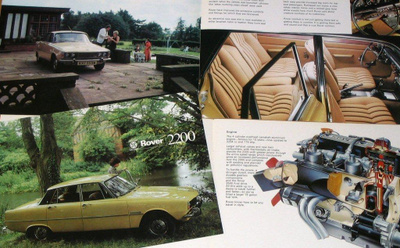 1974 Rover 2200 esite - KUIN UUSI