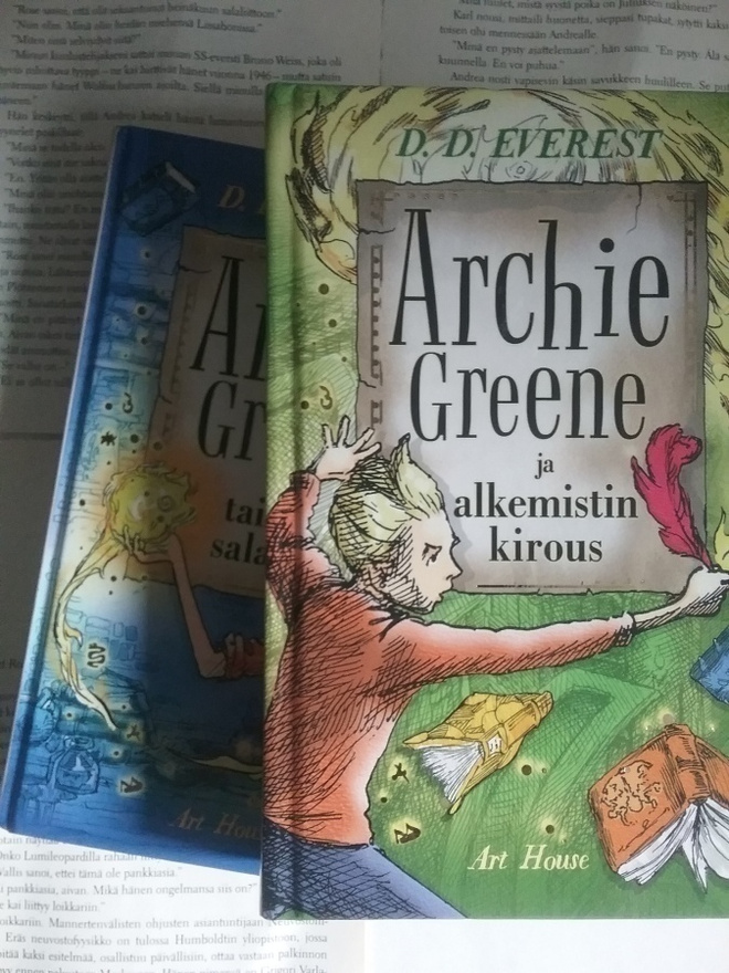D.D. Everest - Archie Greene -kirjoja (2 kpl)