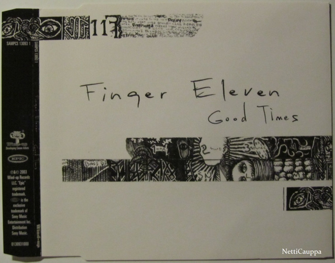 Finger Eleven • Good Times PROMO CD-Single