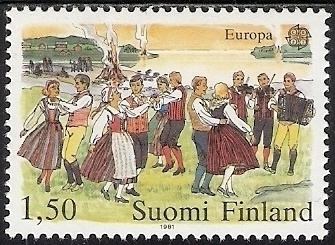 1981 Eurooppa merkki  1,50 mk ** LaPe 880