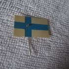 Suomen lippu neulamerkki / rintamerkki - pikkukuva 1