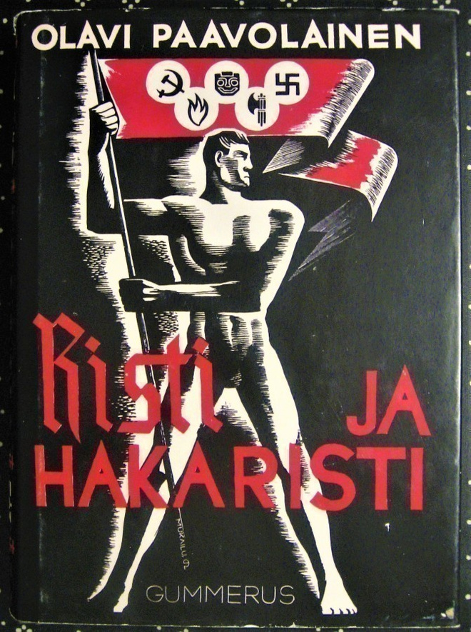 Paavolainen Olavi : Risti ja hakaristi