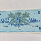 5 mk 1963 Litt B Z-sarja PAKKASILEÄ - pikkukuva 1