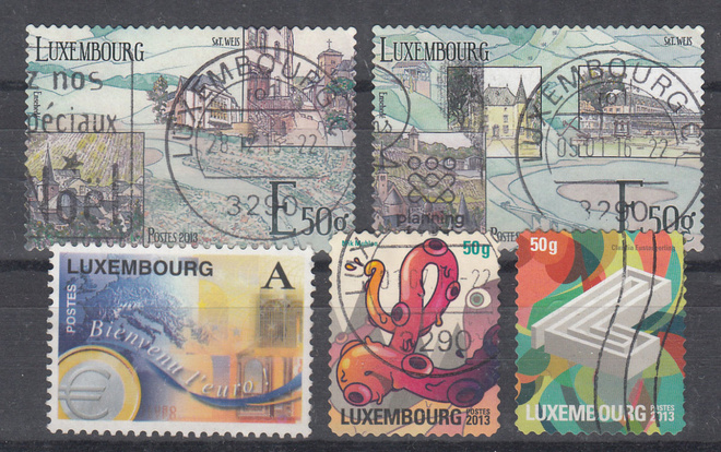 LUXEMBURG erä Euro-ajalta