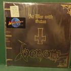 VENOM - AT WAR WITH SATAN M-/M- ORIG 1ST FIN -84 PRESS LP - pikkukuva 1