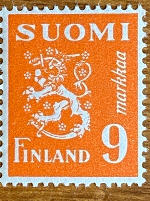 LEIJONAMALLI 1930 9MARKKAA**