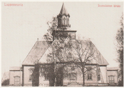 KIRKKOKORTTI - LAPPEENRANTA - SUOMALAINEN KIRKKO