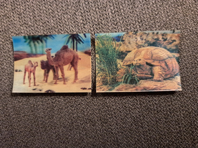 Kellogs 3D keräilykuvat kaksi kpl