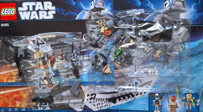LEGO Star Wars 8095 General Grievous' Starfighter *figut jne