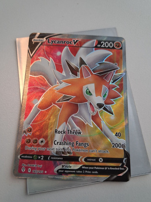 Pokemon Lycanroc V 187/203