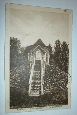 Hämeenlinna, Karlberg, Onnentemppeli, mv pk, p. 1937