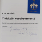E. U. Yrjänä : Yhdeksän vuosikymmentä : elettyä Suomessa ... - pikkukuva 4