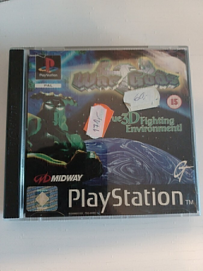 PS1 - War Gods (CIB) SyyS ALE!