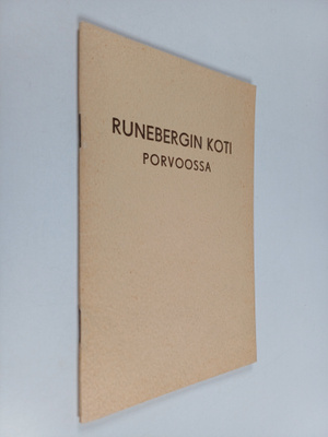 J. E. Strömborg : Runebergin koti Porvoossa : katsomassa ...