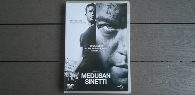 DVD: Medusan Sinetti / The Bourne Ultimatum (Matt Damon 2007