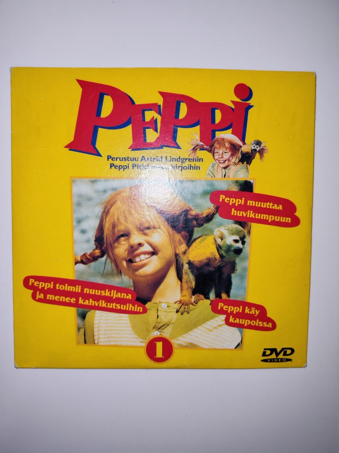 Leffapokkari  DVD, Peppi muuttaa Huvikumpuun ym
