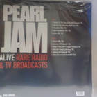 PEARL JAM - ALIVE RARE RADIO & TV BROADCASTS "SS" UUSI LP+ - pikkukuva 2
