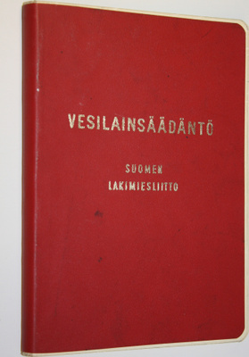 Erkki ym. (toim.) Ailio : Vesilainsäädäntö