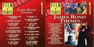 * James Bond Themes CD Uusi 16sta leffasta Lue Kuvaus