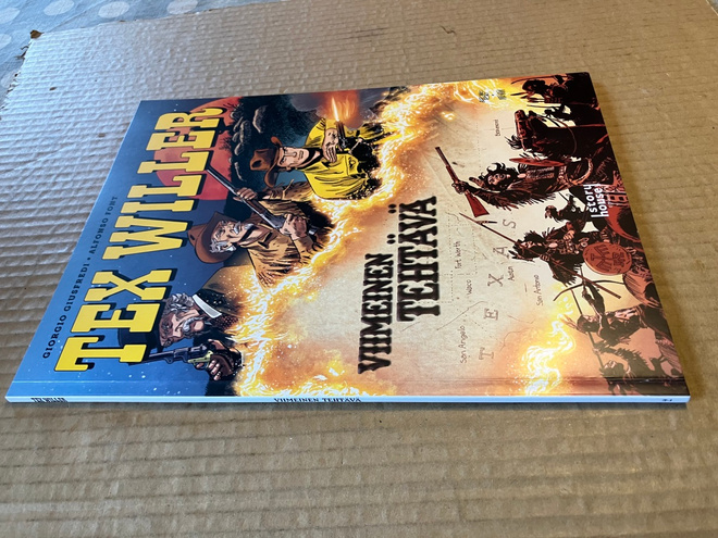 TEX WILLER VÄRIALBUMI 2 VIIMEINEN TEHTÄVÄ HYVÄ