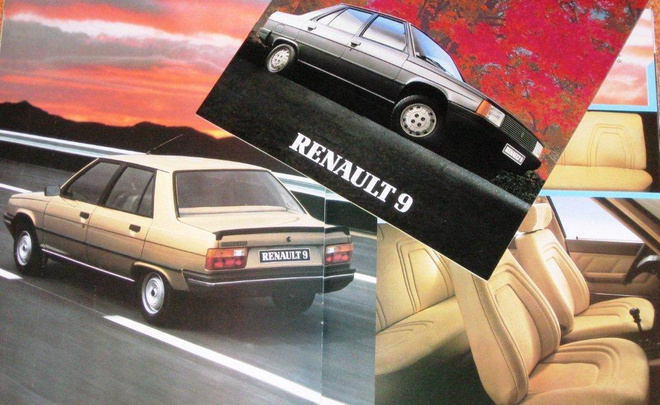 1984 Renault 9 esite - suom - 24 sivua - KUIN UUSI