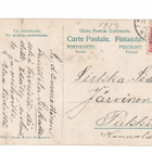VANHA Postikortti Suomen Tyypit Lapset Kiikussa 1913 - pikkukuva 2
