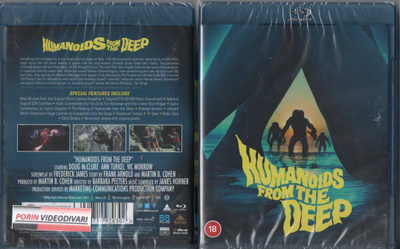 Humanoids From The Deep (34 957) UUSI -GB- BLU-RAY doug mc