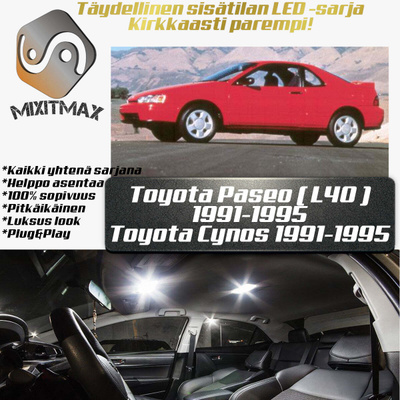 Toyota Paseo (L40) Sisätilan LED-sarja 5-osainen