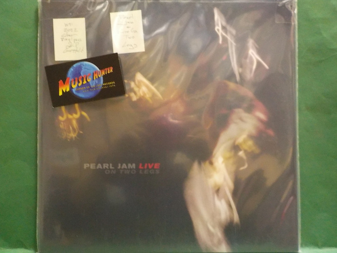 PEARL JAM - LIVE ON TWO LEGS - CLEAR VINYL EU 2022 UUSI 2LP