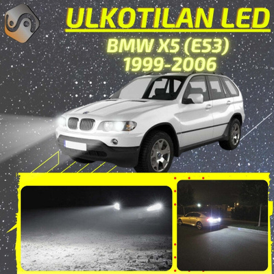 X5 (E53) 1999-2006 Ulkoiset LED -valot