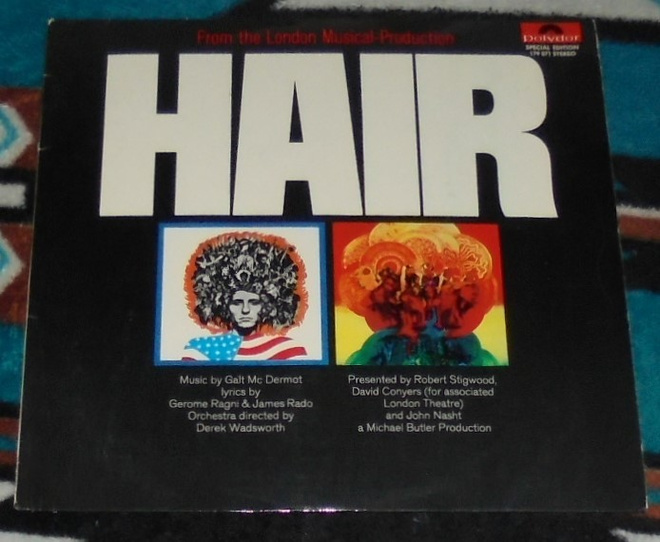 V/A ~ Hair - The London Musical Production ~ LP Pop Musical