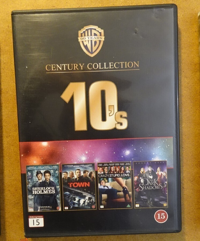 dvd, The Town / Dark Shadows / Sherlock Holmes / Crazy Stupi