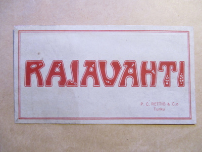 STRENGBERG RAJAVAHTI VALK. TURKU  (K15-S61)