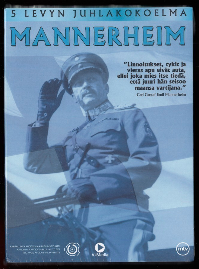 Mannerheim - Juhlakokoelma (5DVD) uusi ja muoveissa