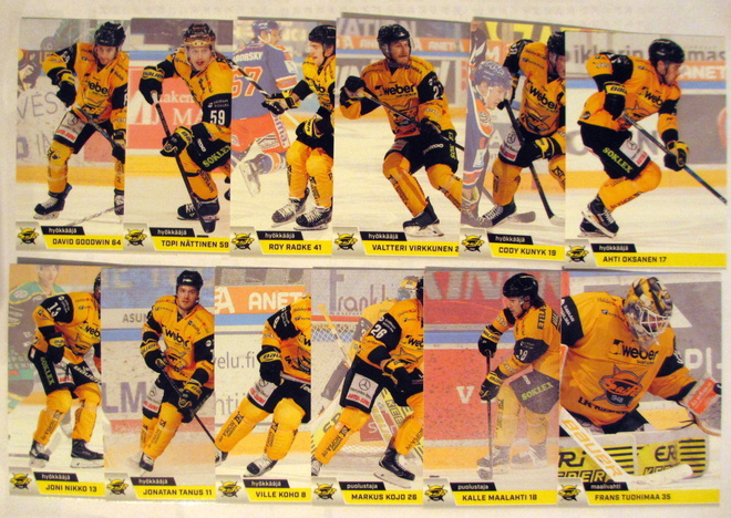 Cardset 2018-19 Saipa 121-132 teamset