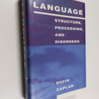 David Caplan : Language : structure, processing, and diso... - pikkukuva 1