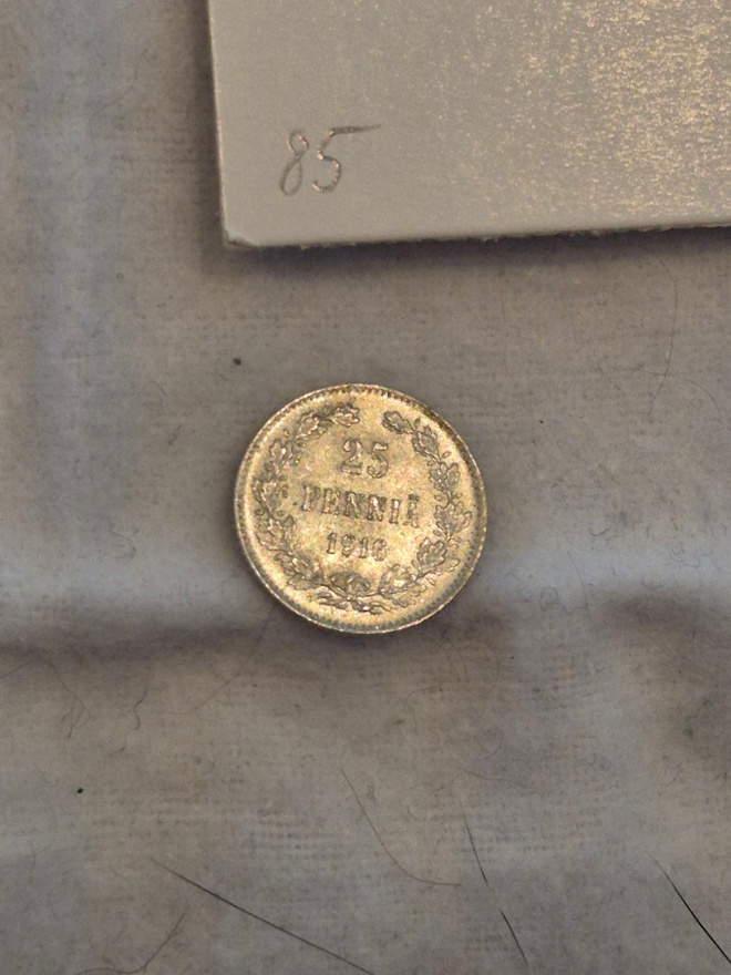 25 penniä 1916, Suomi