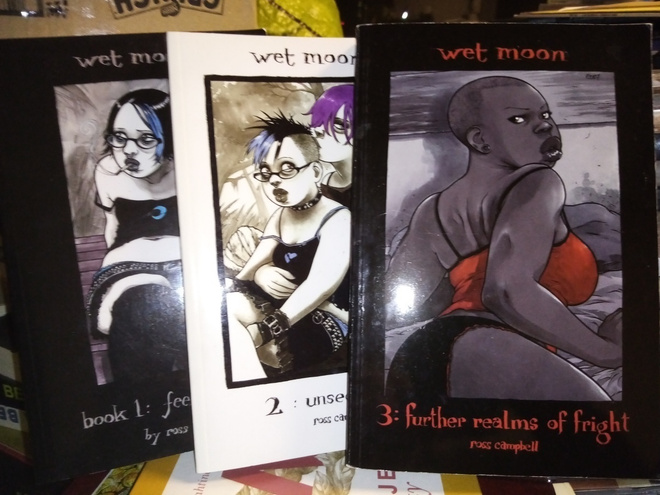 Ross Campbell :  Wet Moon 1-3 ( SIS POSTIKULU)