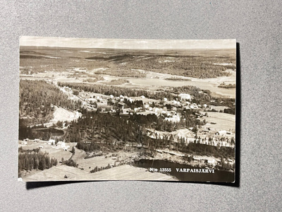 Varpaisjärvi ilmakuva 1961