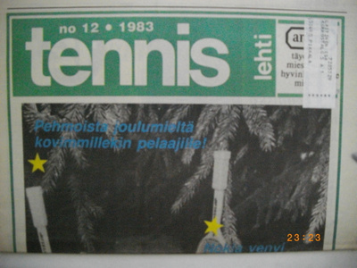 Tennis lehti Nro 12/1983 (31.5)