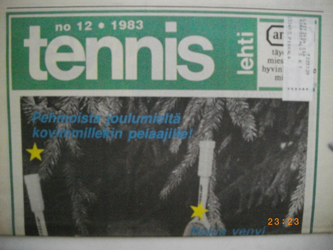 Tennis lehti Nro 12/1983 (31.5)